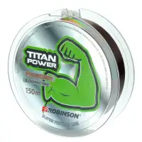 Żyłka Titan Power Feeder 150 m. brązowa